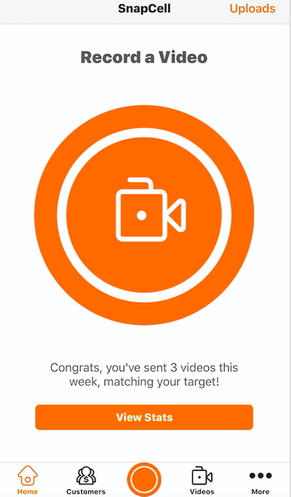 Make A Video Using The App
