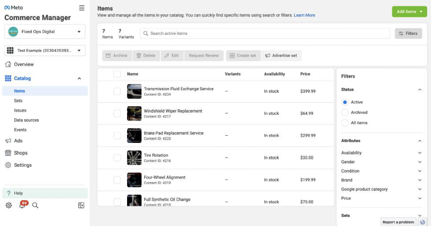 Service Offers Facebook API Integration